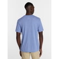 thumbnail image 3 of George Men's & Big Mens Classic Fit Striped Short Sleeve Crewneck T-Shirt, Sizes S-5XL, 3 of 5