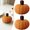 Orange, variant on Z52LingLing Handmade Knitted Pumpkins Farmhouse Autumn Table Decor Style A 4PC Pack