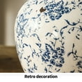 thumbnail image 4 of Antique Ceramics Flower Vases Crackled Glaze Home Floral Arrangement Display, 4 of 7
