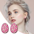 thumbnail image 2 of Clous d'Oreilles en Plastique en Forme d'Oeuf de Pâques, Boucles d'Oreilles Lapin Ressuscité, Épingles d'Oreille en Acier Inoxydable, Pinces d'Oreille en Résine, 2 of 9