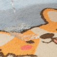 thumbnail image 5 of Bonita alfombrilla de baño para baño, material de microfibra súper suave, diseño curvo, respaldo con agarre antideslizante, bordes festoneados con tacto similar a la cachemira, 42 x 100 cm,, 5 of 5