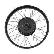 26 Fat Tire Electric Bicycle Motor E-Bike Rear Wheel LCD Conversion Kit 48V 1KW