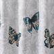 thumbnail image 3 of Cortina de ducha floral, lirio de mariposas voladoras, juego de decoración de baño de tela con ganchos, 72" W x 72" L JM, 3 of 4