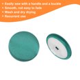 thumbnail image 5 of Uxcell 50pcs Satin Buttons 0.8" Smooth Satin Covered Round Buttons with Shank for Bridal Wedding Dress, Coral Green, 5 of 7