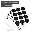 thumbnail image 3 of Unique Bargains Chalkboard Labels Blackboard Stickers 38mm No Word with Chalk Marker Count 144, 3 of 5