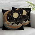 thumbnail image 3 of COMIO Tarot Throw Pillow Case, Tarot Decor Pillow Cover, Tarot Witchy Room Decor Cushion Cover for Sofa Couch Bed&nbsp;College Dorm Decor, 3 of 5