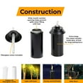 thumbnail image 3 of Backyadda Torch Replacement Fuel Canisters Compatible with Tiki Brands Easy Fill 16 oz 4 Pack, 3 of 10