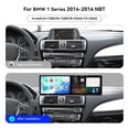 thumbnail image 4 of ZWNAV Dual 9.1 inch Screen Car Radio For BMW 1 Series 2014-2016 NBT Android 15 Multimedia Player GPS Navigation Auto DSP Stereo Host, 4 of 13