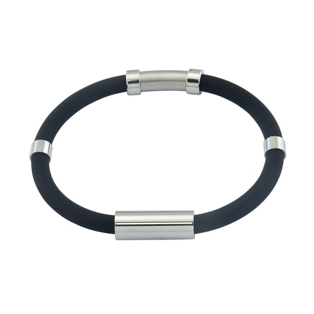 Sonducket , joyería, antiestática, decorativa impermeable, muñequera deportiva, brazalete de decoración de vestir personal Ropa, zapatos y accesorios Miscelánea hombre negro