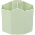 thumbnail image 4 of WEUVEB Green Plastic Pencil Holder Stationery Box for Students and Teachers - 1 Set Household Organizer, 4 of 8