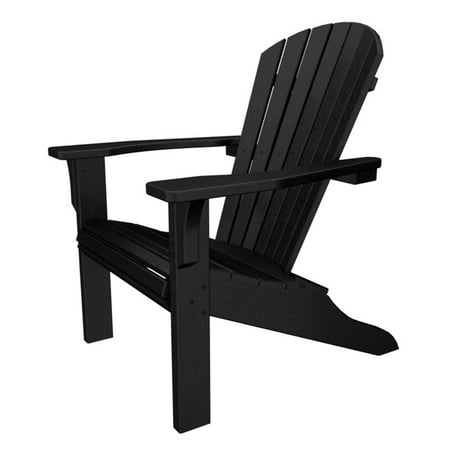 POLYWOODÂ® Seashell Recycled Plastic Adirondack Chair 