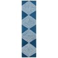 thumbnail image 5 of SAFAVIEH Micro-Loop Jamaar Diamond Area Rug, Navy/Ivory, 9' x 12', 5 of 9