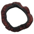 thumbnail image 6 of 1Pc Steering Wheel Cover for Women Bling Bling Crystal Diamond Sparkling Car SUV Wheel Protector Universal Fit 15 Inch (Black with Red Diamond), 6 of 14