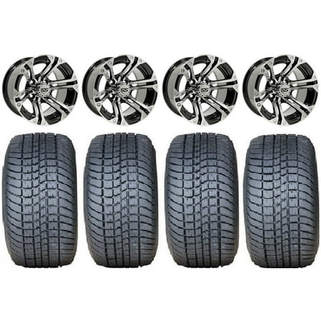 GTW Specter 12 Golf Cart Wheels Machined 225×35 Lo Pro Tires Yamaha GTW Specter 12 Golf Cart Wheels Machined 225×35 Lo Pro Tires Yamaha