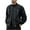 Black, variant on hotojiny Big and Tall Men's Lightweight Jackets Casual Windbreaker Full Zip Fashion Coat Motorcycle Golf Outdoor Outwear for Winter