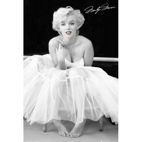 Rolled Poster Marilyn Monroe Ballerina Laminated 24" x 36" Poster