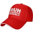 thumbnail image 2 of Seriously Bruh Hat Men Dad Hats Funny Caps, 2 of 7
