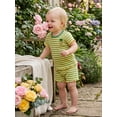 thumbnail image 5 of Cenuakty Baby3M 6M 12M 18M 24M 2T 3T Girl 2Pcs Summer Outfits Short Sleeve Fruit Embroidery Tops and Shorts Set Toddler Spring Clothes, 5 of 9