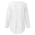 thumbnail image 4 of Dyfzdhu Women Batwing Sleeve Pullover Sweater Solid Loose Oversized Baggy Casual Knitted Top White, 4 of 5