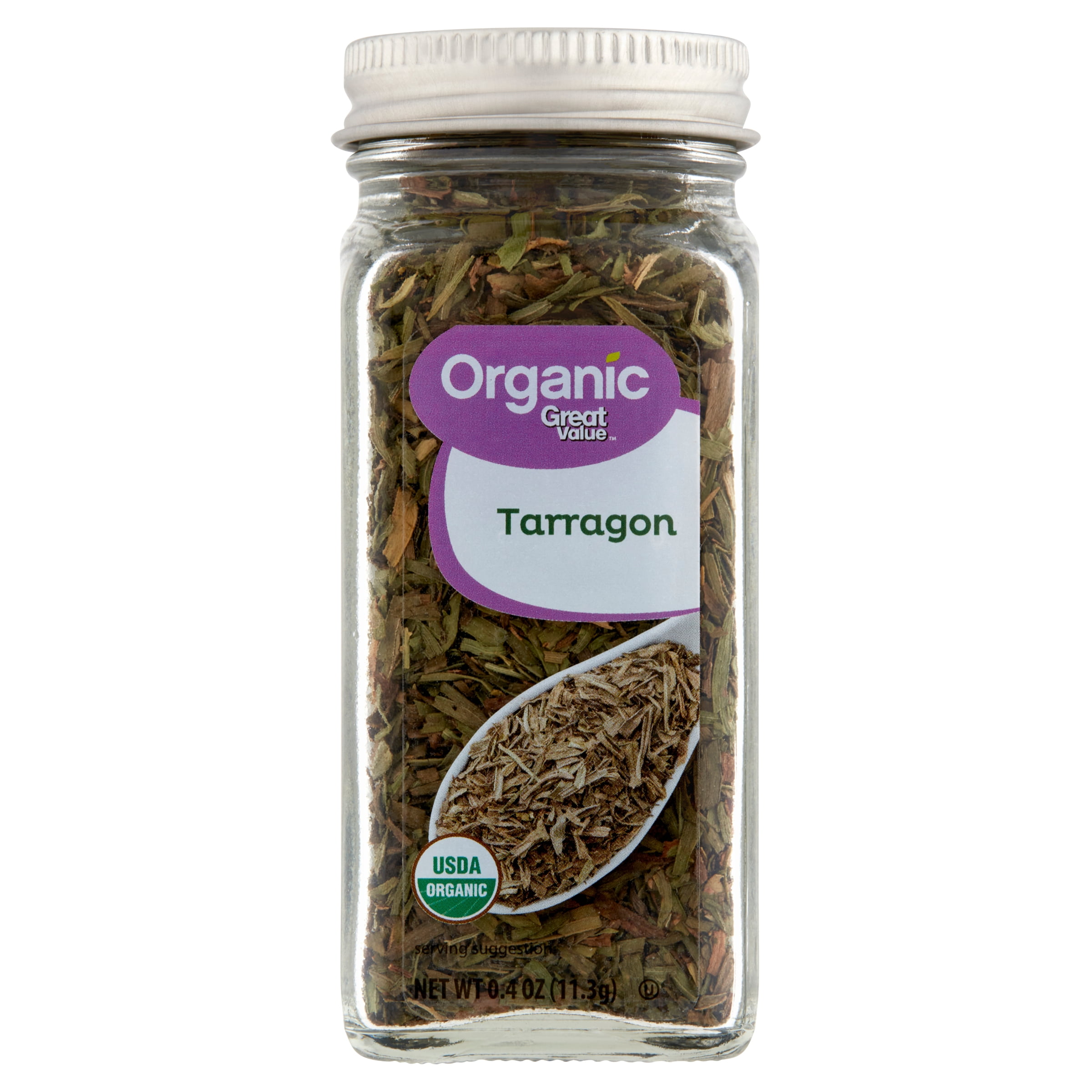 Great Value Organic Tarragon, 0.4 oz