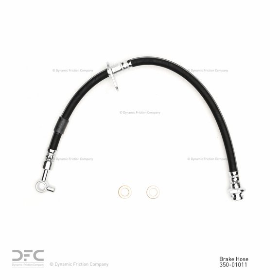 Front Left Dynamic Friction Company Brake Line Hose 350-01011 For 2010-2013 Suzuki Kizashi