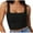 Black, variant on biudgviw Crop Tank Tops for Women Square Neck Sleeveless Cami Shirts Trendy Backless Basic Tee Summer Workout Beach Clothes