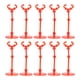 thumbnail image 2 of Soporte Para Figura De Acción, Material Plástico Duradero, Juego Versátil De Estabilidad, 10 Bases De Soporte Para Muñecas De 6 Pulgadas, 2 of 7