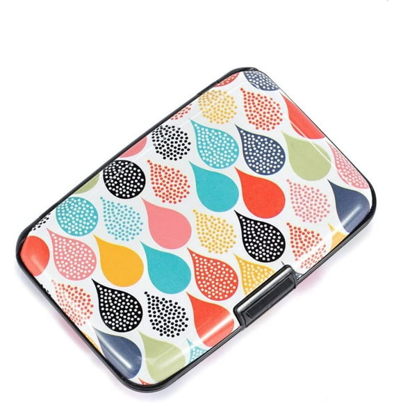 czcpp-Elfish Mini RFID Aluminum Wallet Credit Cards Holder Metal ID Case for Men Women