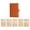 Brown #014, variant on Travel Jewelry Notebook, Jewelry Organizer Booklet, Jewelry Storage Notebook, Quilted PU Leather Travel Jewelry Organizer Book, Portable Ring Necklace Earring Storage Case for Women, 27x5.71in
