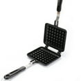 thumbnail image 4 of Waffle Baking Mold, Household Kitchen Gas Non-Stick Traditional Waffle Maker Pan, Stove Top Waffle Maker Baking Mold Pan Deep Fill Non-stick Plate Waffle Bakeware, Waffle Press Plate Baking Tool, 4 of 11