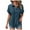 Z02-Navy, variant on GEWSEY Womens Button Down Shirts Dress Shirts Long Sleeve Blouses V Neck Solid Casual Tunics Tops with Pockets (Khaki, XXL)