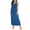 Dark Gray, variant on Adult Women's Cotton Nightgown Summer Plain Wide Strap Lace V-Neck Trendy Cozy Modal Loose Lounge Maxi Sleep Dress for Daliy House