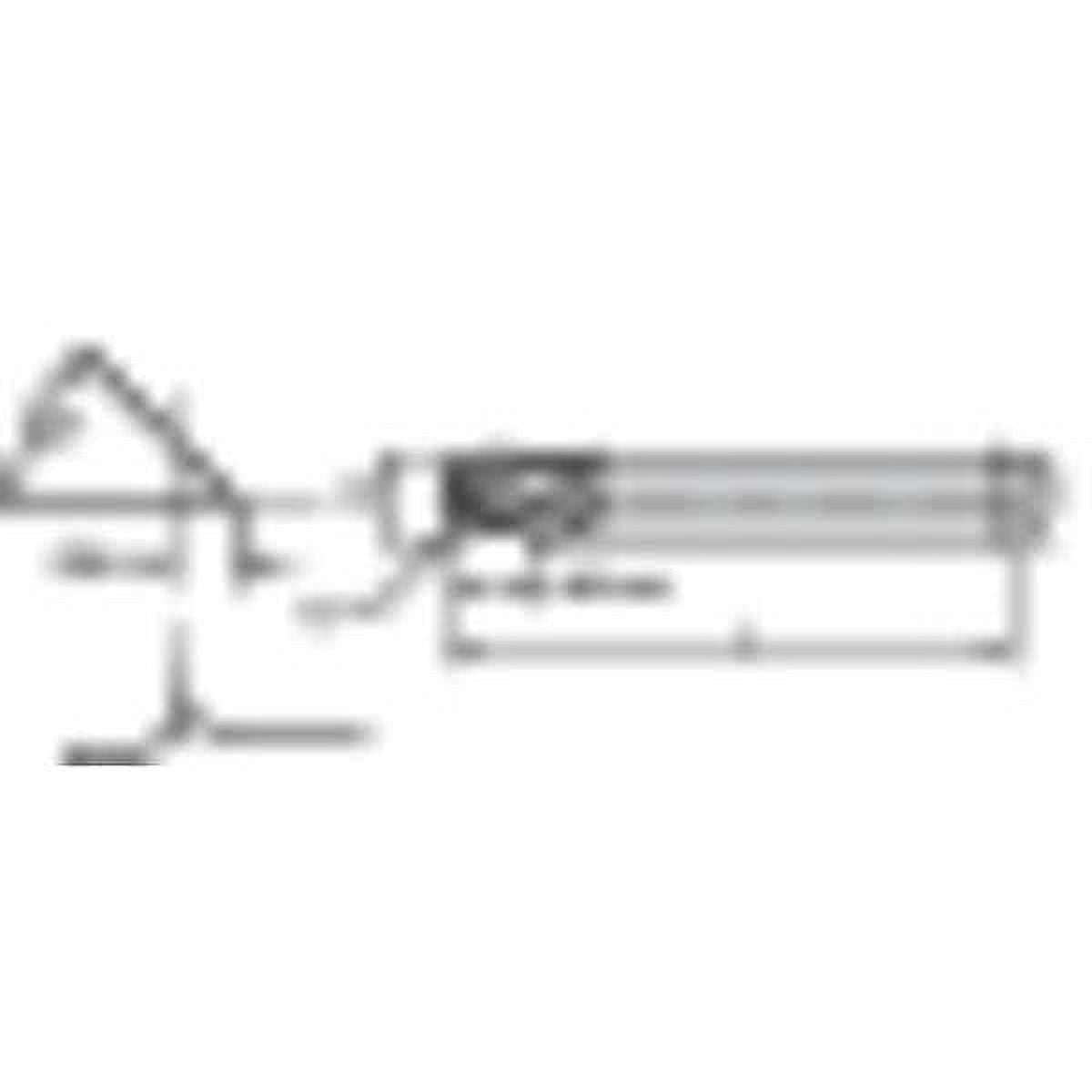 Widia End Mill,AlTiN,0.4375 in Millng Dia,4V05 4V151100AST