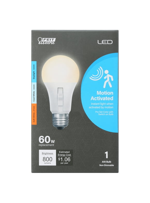 Motion Sensor Light Bulbs in Light Bulbs
