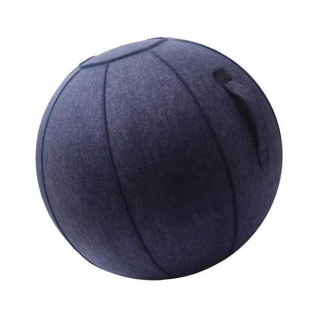Xingzhi Housse de Balle de Yoga Pilates Chaise Assise Sac de Rangement Bleu