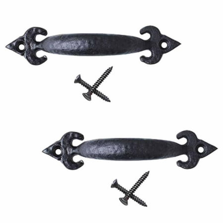 Cabinet Pulls Black Wrought Iron Drawer Pulls And Knobs 3 7 8 Inch