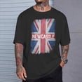 thumbnail image 2 of Newcastle British United Kingdom Flag Uk Souvenir TShirt, 2 of 6