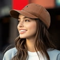 thumbnail image 4 of Dalix Lil Matcha Embroidered Cotton Summer Outdoor Baseball Cap Dad Hat Womens in Washed Orange, 4 of 5