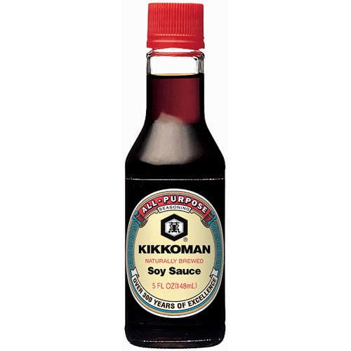 Kikkoman Naturally Brewed Soy Sauce, 5 fl oz