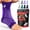 Dark Purple, variant on Ankle Brace for Sprained Ankle, Ankle Support for Women & Men, Single, Black, Medium