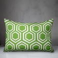 thumbnail image 2 of Creative Products Honeycomb Lime 14x20 Indoor / Outdoor Pillow, 2 of 2