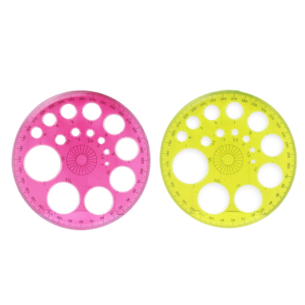 36002 Helix Angle and Circle Maker 360° Assorted Colors 6 Inch 