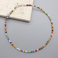 thumbnail image 1 of Collier Ras du Cou Simple Perles de Graines Femmes Charme Mode Coréenne Chaîne Col Boho Fait Main Bijou Cadeau, 1 of 5