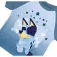 thumbnail image 2 of Bluey Toddler Boys' 2-Piece Pajama Set Short Sleeve Shirt and Pants Sleepwear - Cool Blue, 4T, 2 of 3