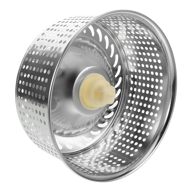 FUEENIRVA Cesta De Acero Inoxidable Para De Fregona Resistente Y Duradera Color Plata