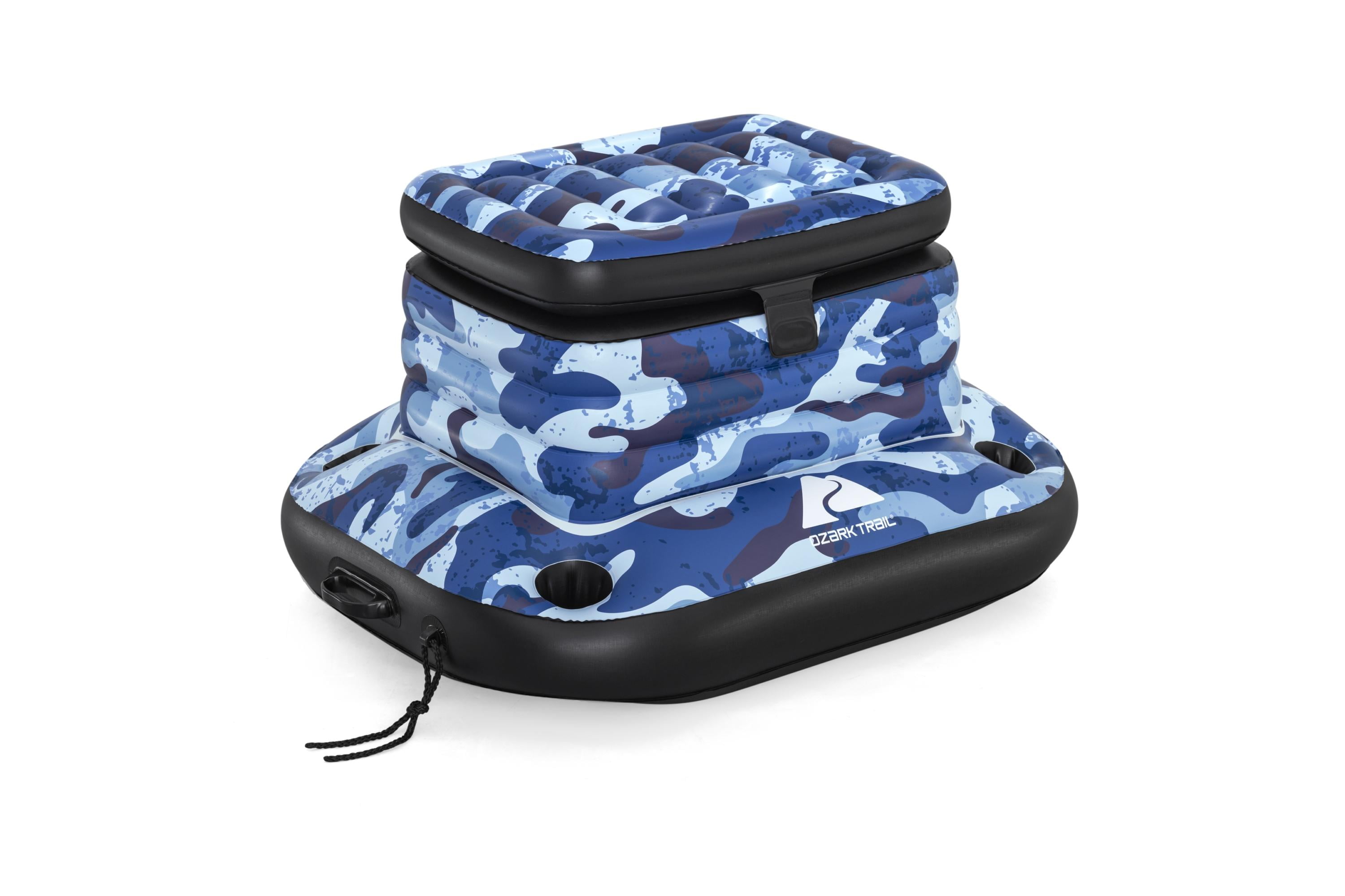 Ozark Trail 34.5' Adult Unisex Blue Camo 9.43 gal. Inflatable Floating Cooler