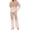 Rose Gold, variant on uublik Womens Pants Pajamas Set Long Sleeve Tops and Long Pants Soft Comfy Pajamas Set 2 Piece Outfits
