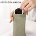 thumbnail image 6 of Auto Closure Bag, Mini Portable Organizer Pouch with Drawstring, Storage Bag for Charger, USB Cable, Earphone, Small Tech Accessories, 7.09x3.54x0.39in, 6 of 6