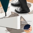 thumbnail image 2 of Yayeee Doormat for Indoor Entrance 32" x 20" Non Slippery Floor Rug, Light Gray Cat Pattern, 2 of 8