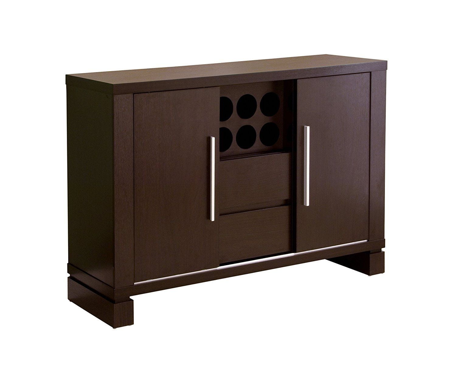 Ghp 48 X33 X16 Cappuccino Cabinet Storage Center Wine Holder Ghp 48 X33 X16 Cappuccino Cabinet Storage Center Wine Holder Sideboard Buffet Table Com